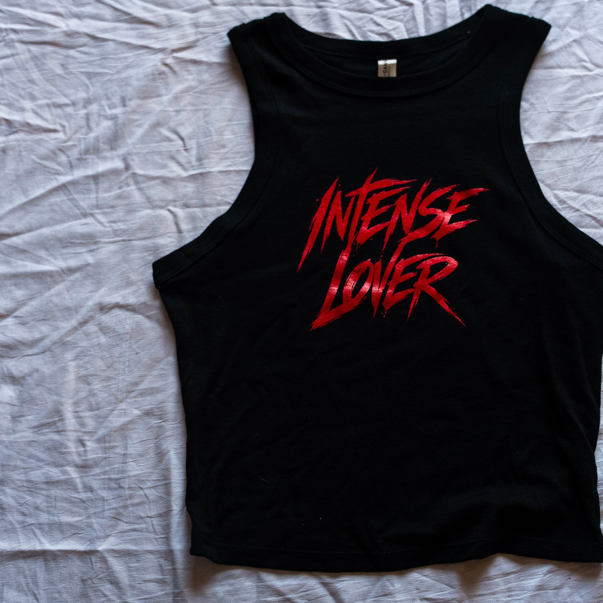 Intense Lover Racer Tank (Black)